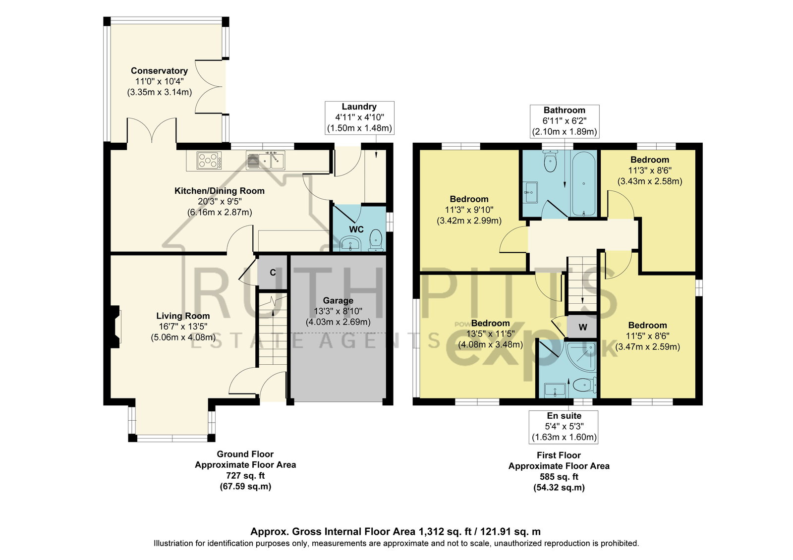 8, Greenbank Close, Castleford floorplan