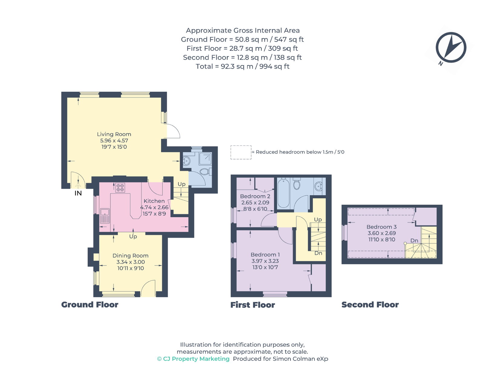 Emma Cottage, Three Households, Chalfont St. Giles floorplan