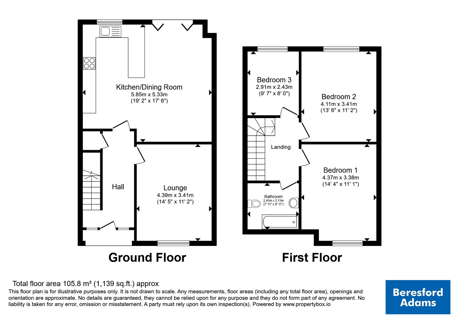18, Hawthorn Road, Cheshire floorplan