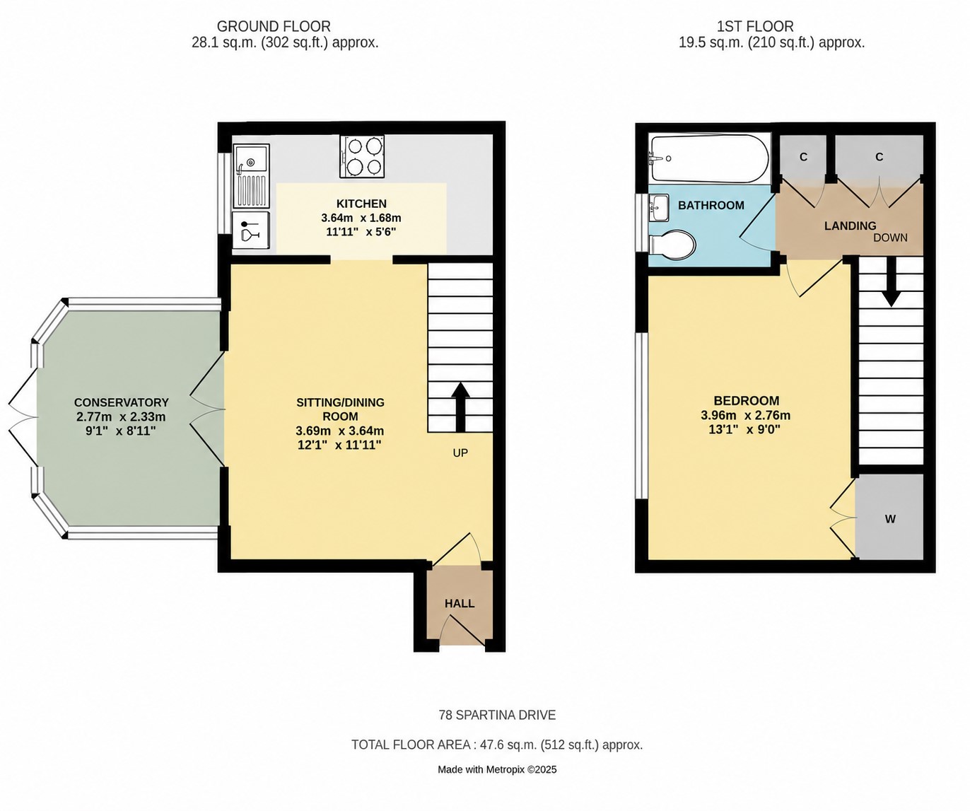 78, Spartina Drive, Lymington floorplan