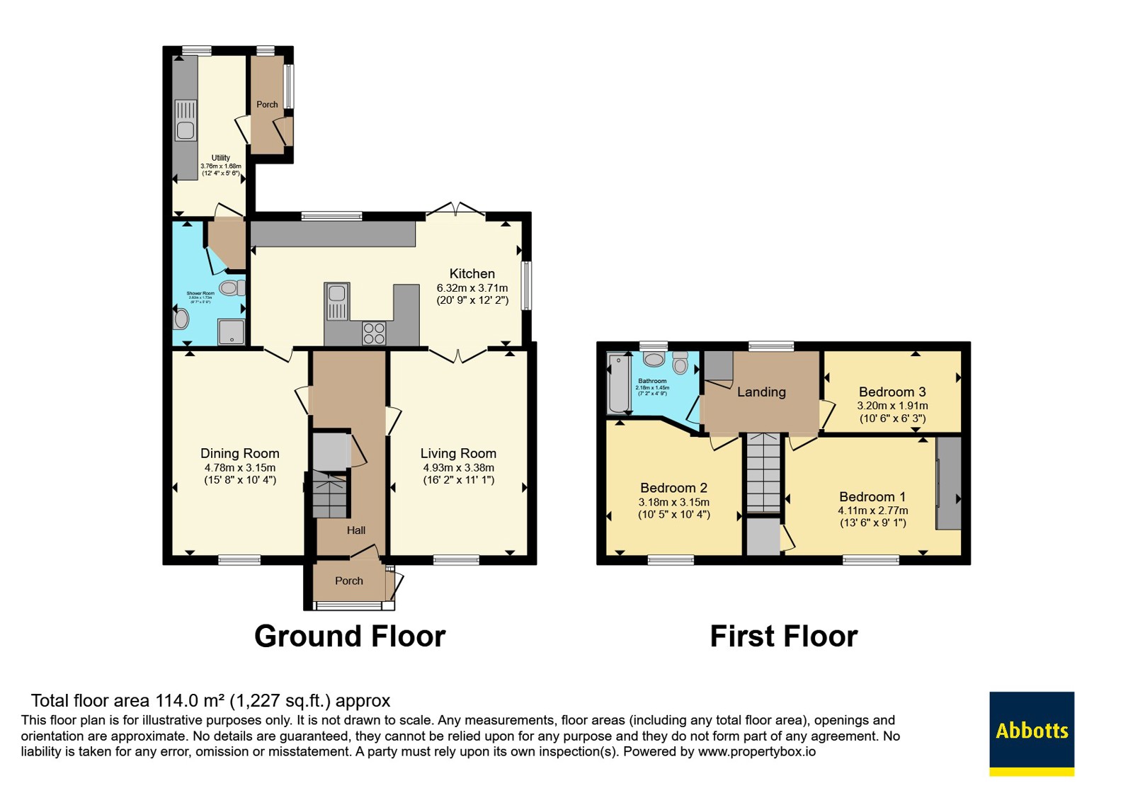 3, Francis Road, Norwich floorplan