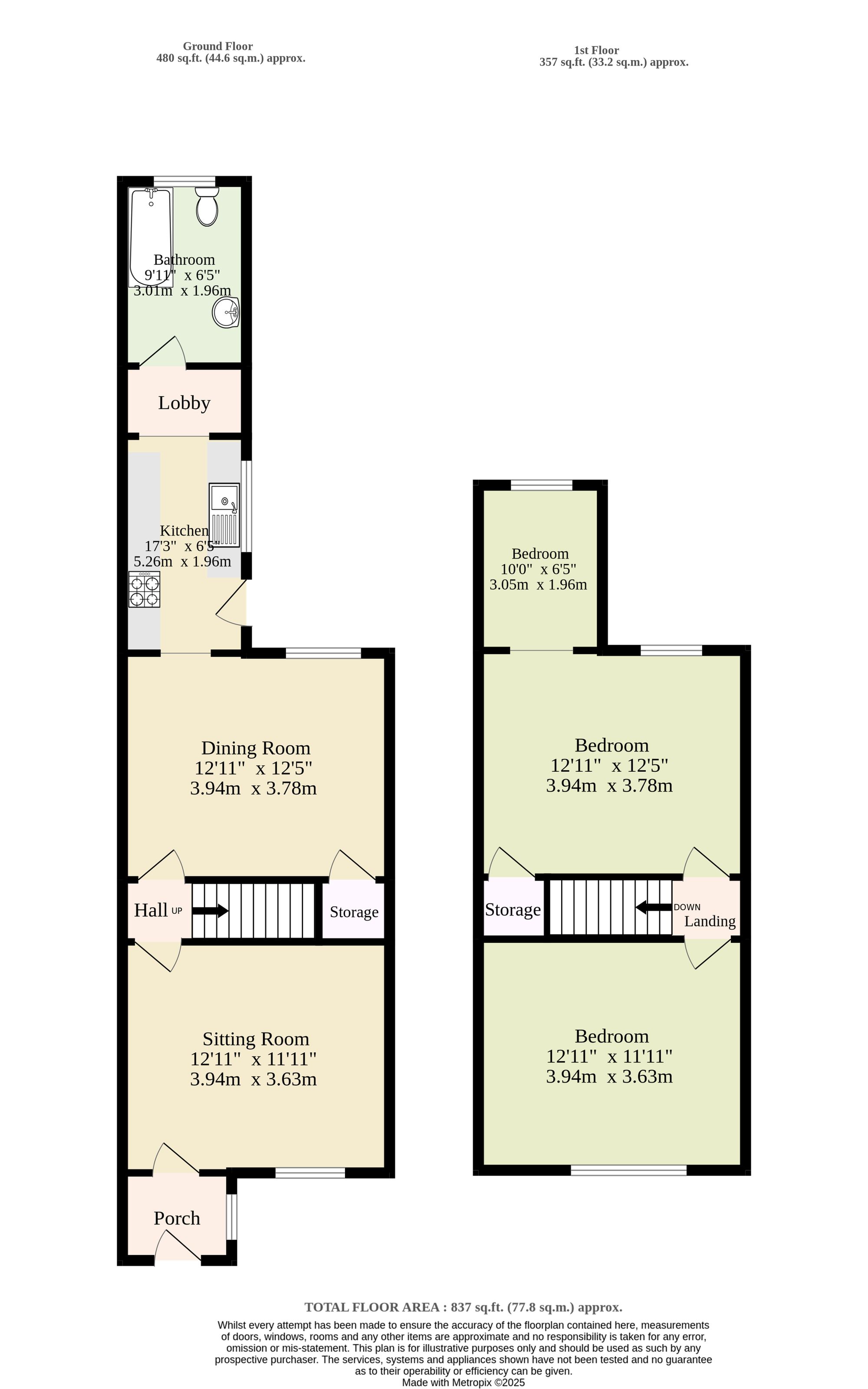 7, Cambridge Road, Lowestoft floorplan