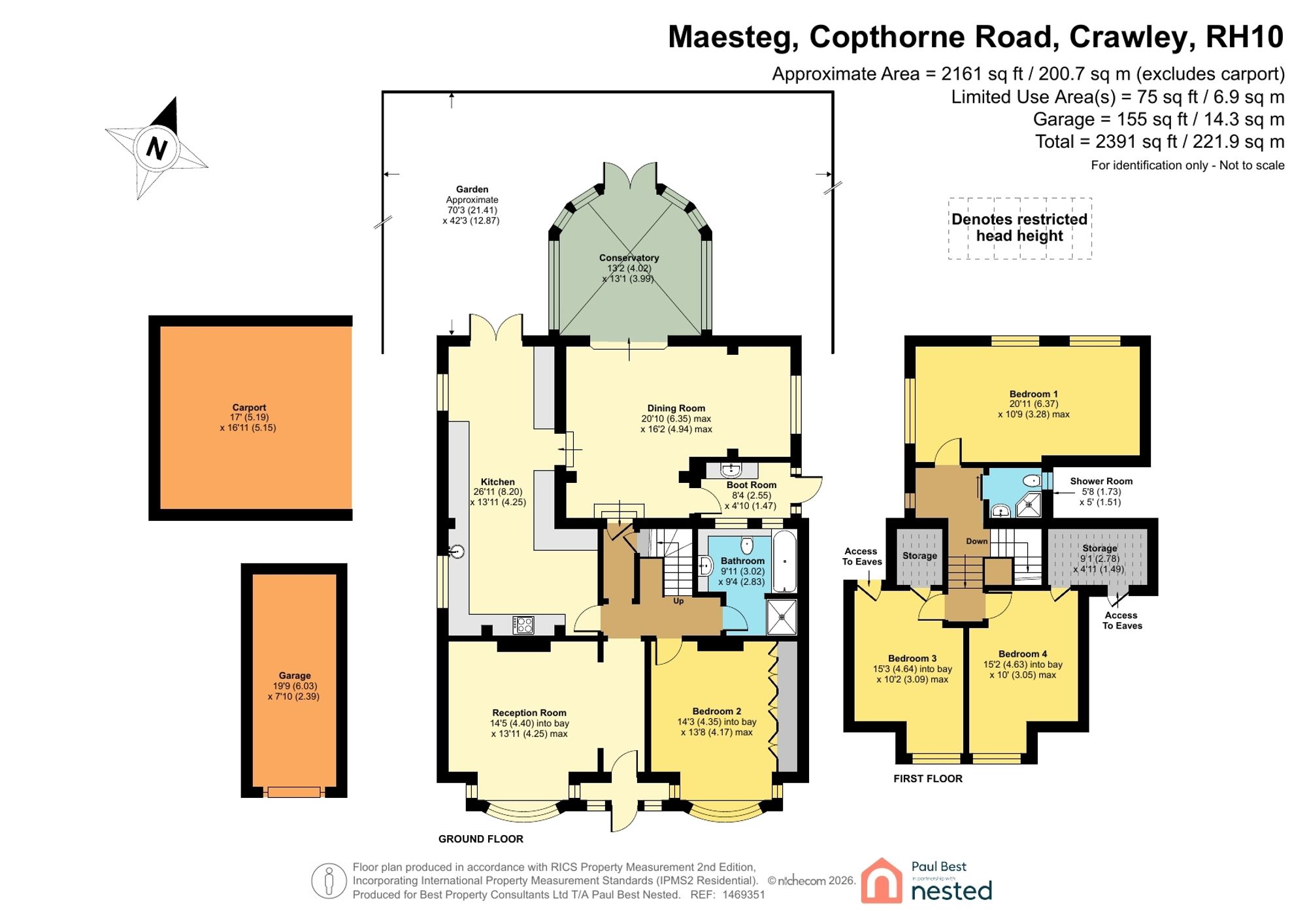 Maesteg Copthorne Road, Crawley floorplan