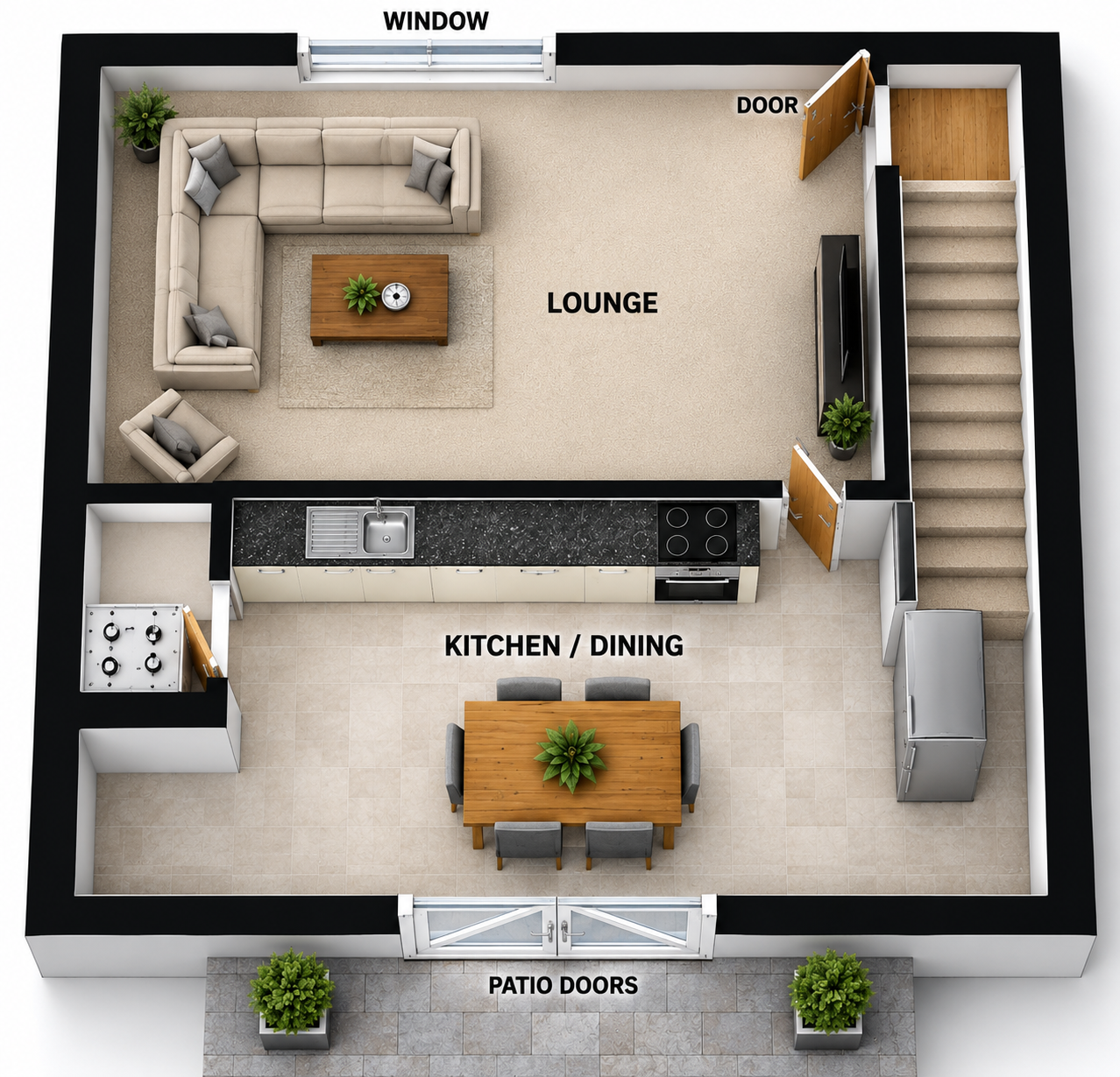 4 Whistlecroft Court, Wigan floorplan