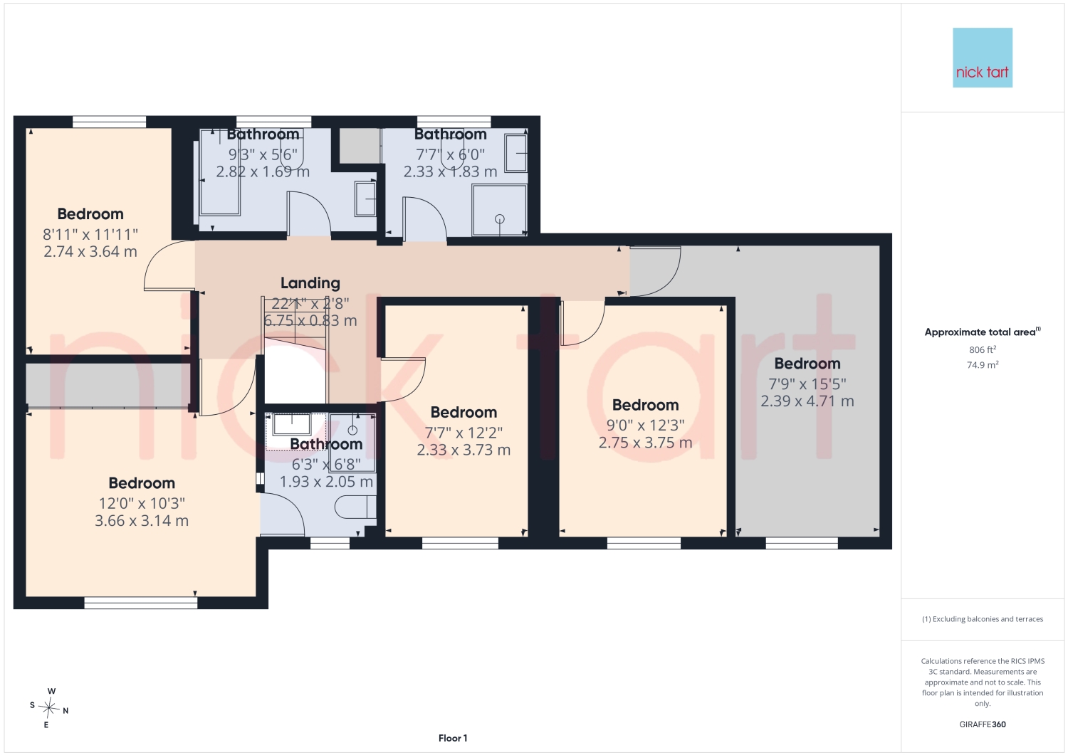 6, Church Meadow, Shifnal floorplan