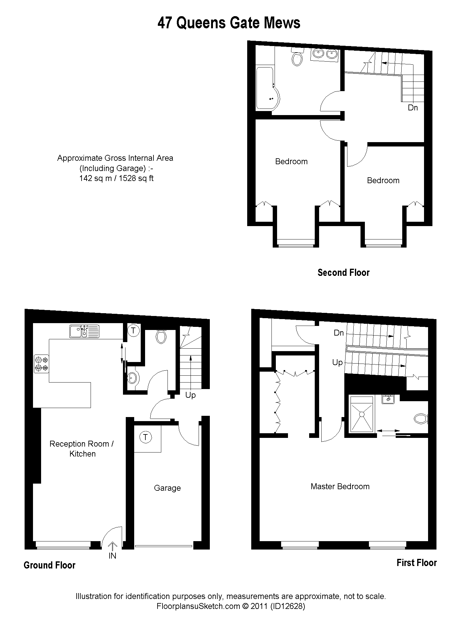 47, Queens Gate Mews, London floorplan