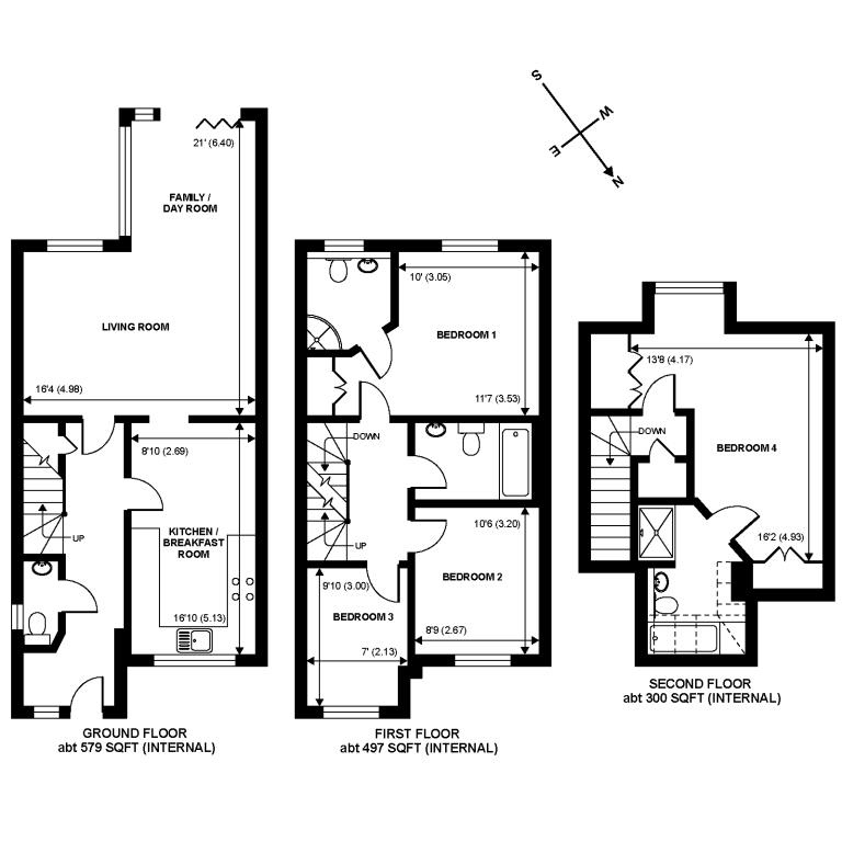 4 Bedrooms  to rent in Hersham Road, Walton On Thames, Surrey KT12