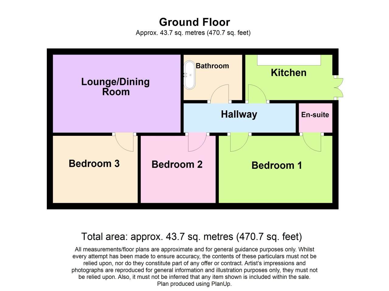 83, Queen Street, Filey floorplan
