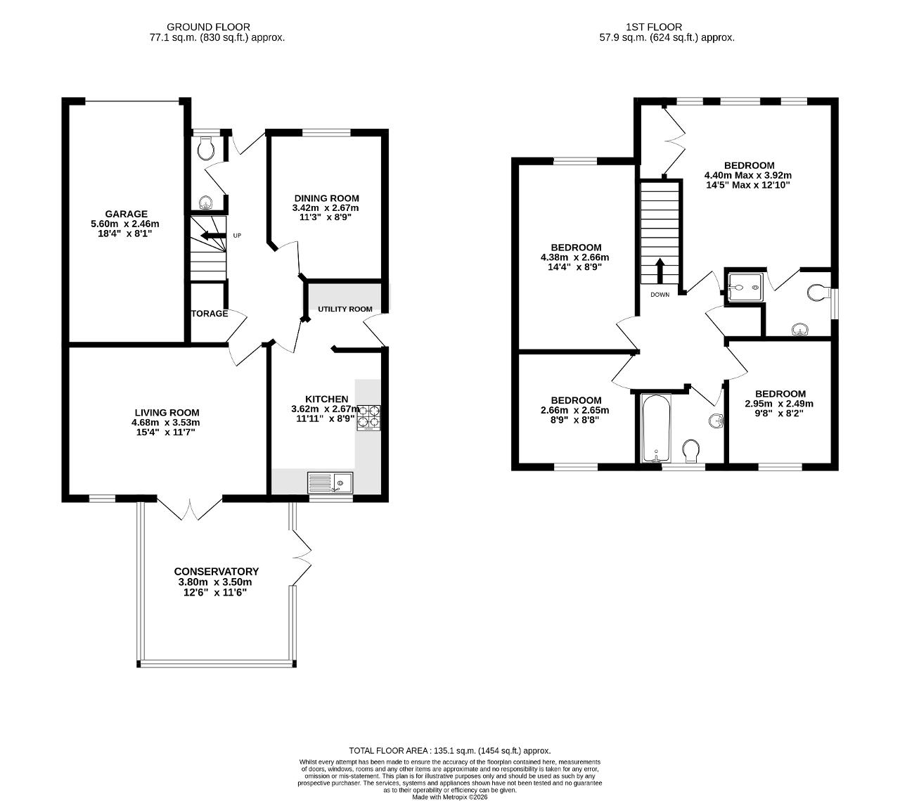 25, Cornbrash Rise, Trowbridge floorplan