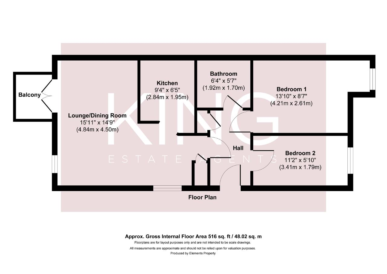 65, Pomander Crescent, Milton Keynes floorplan