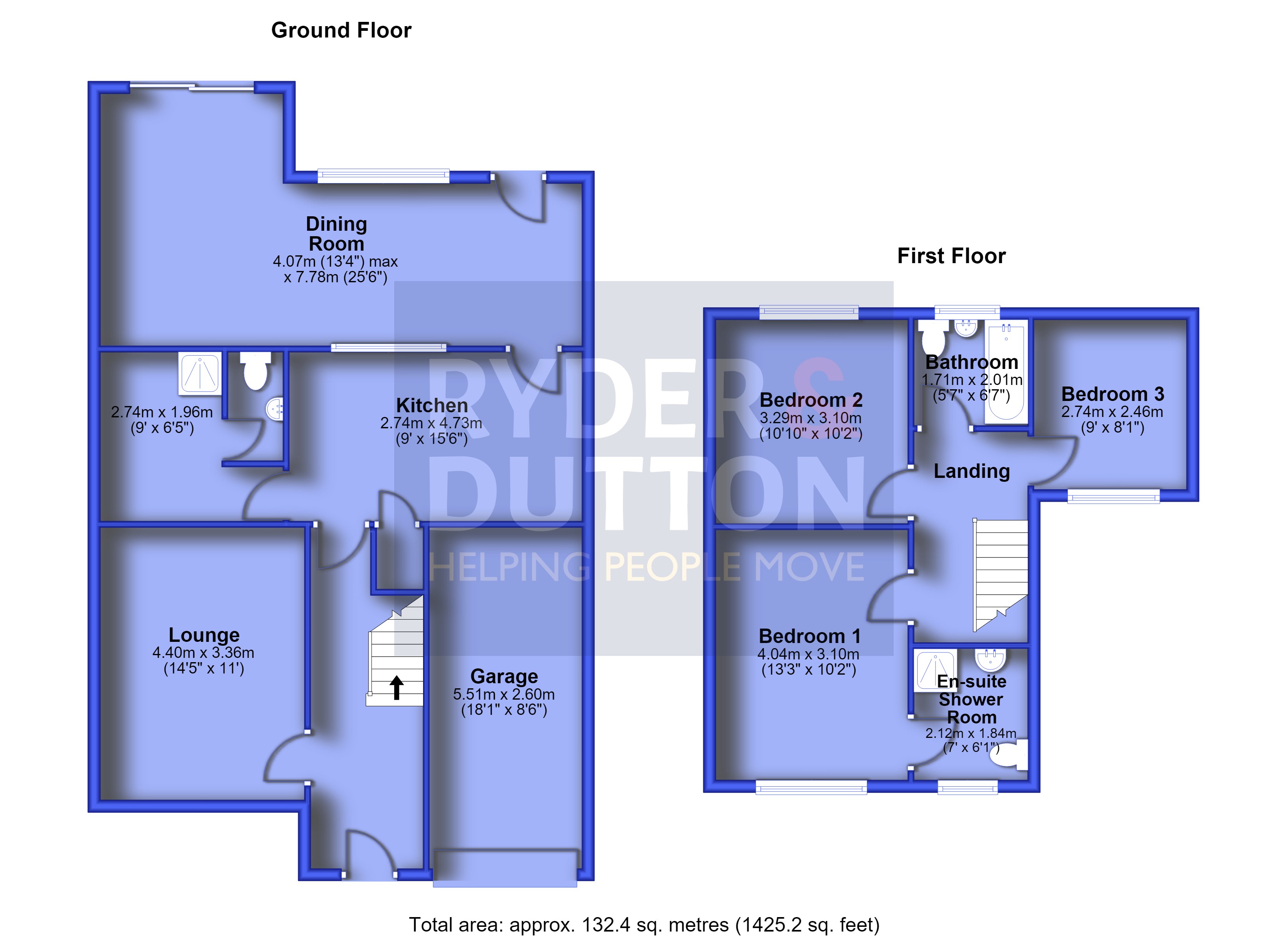 19, Oakwood, Chadderton floorplan