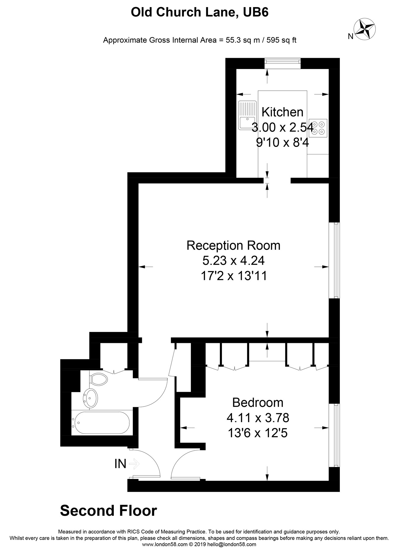 1 Bedrooms  to rent in Old Church Lane, Perivale, Greenford UB6