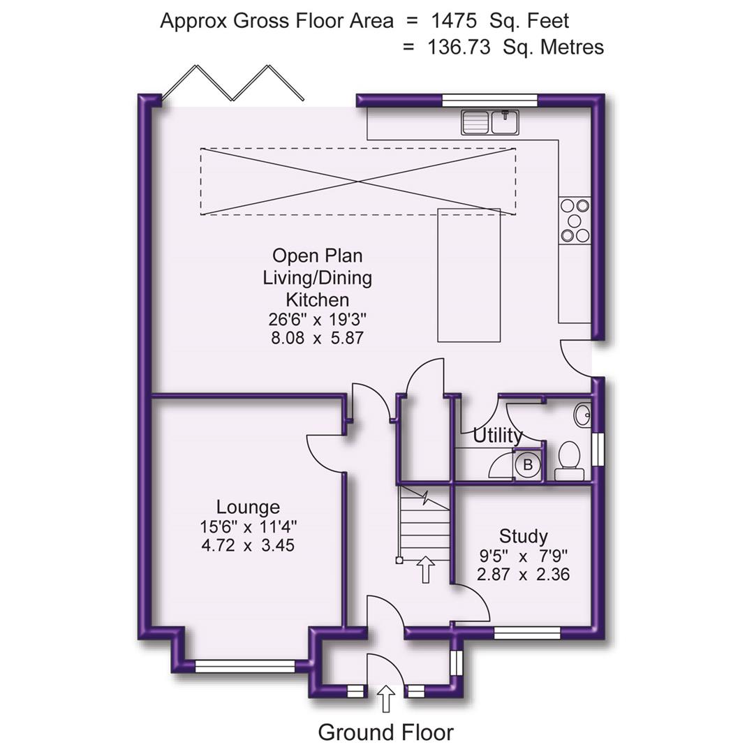 Willoughby Close, Sale M33, 4 bedroom detached house for sale