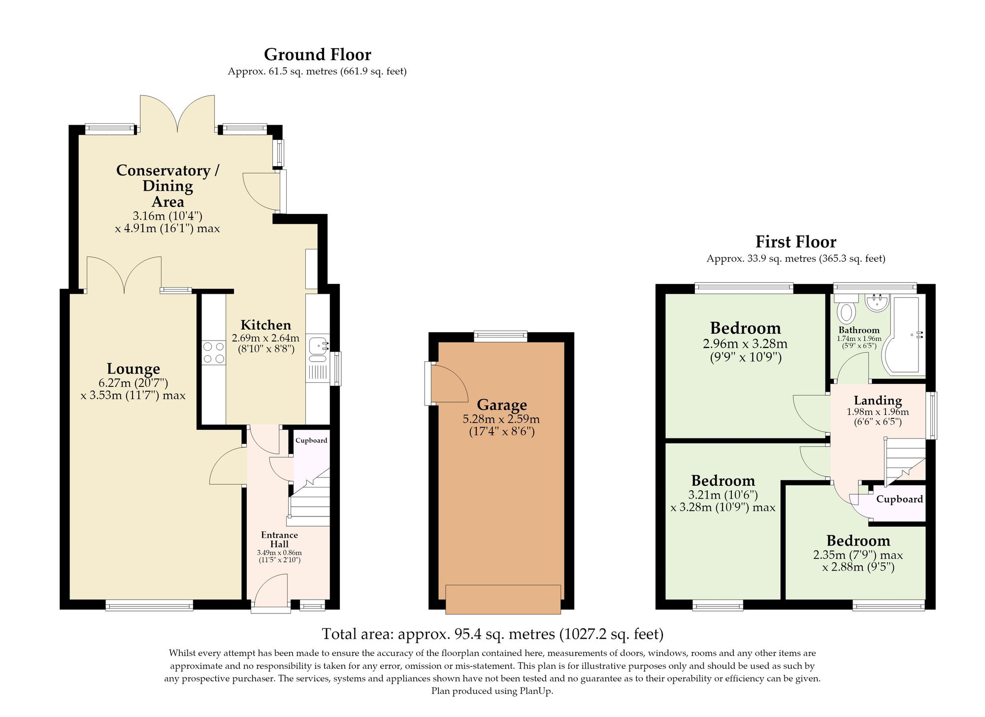 48 The Shrublands, Norwich floorplan