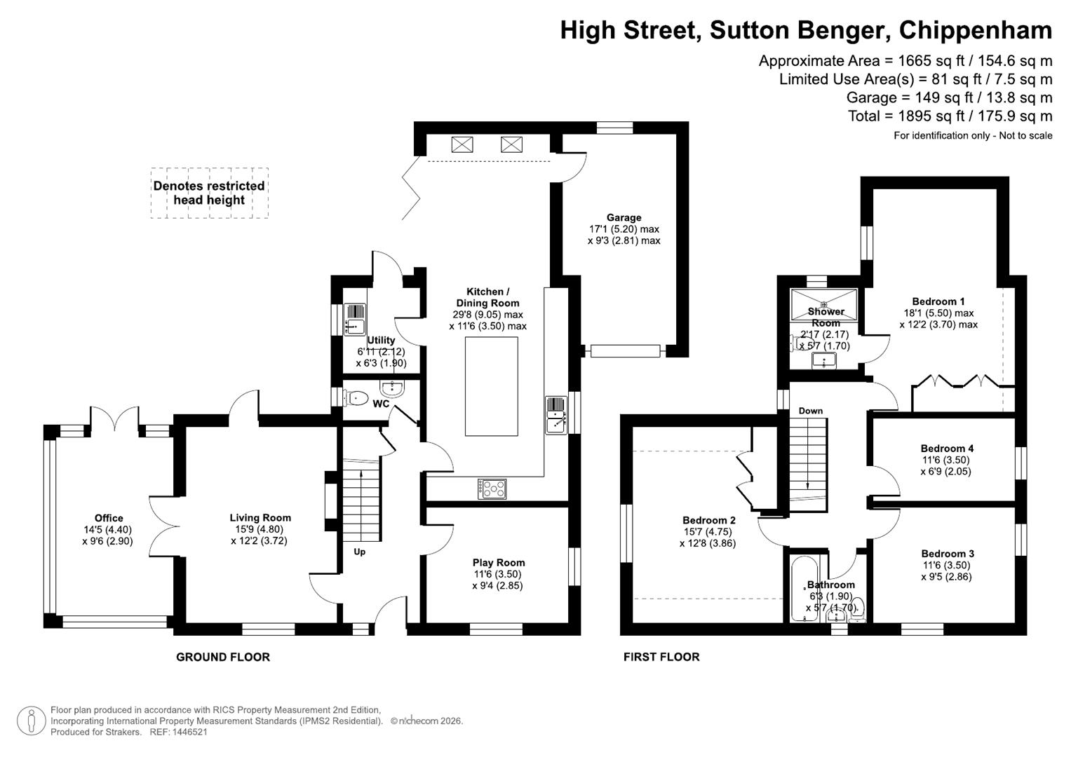 72a, High Street, Chippenham floorplan