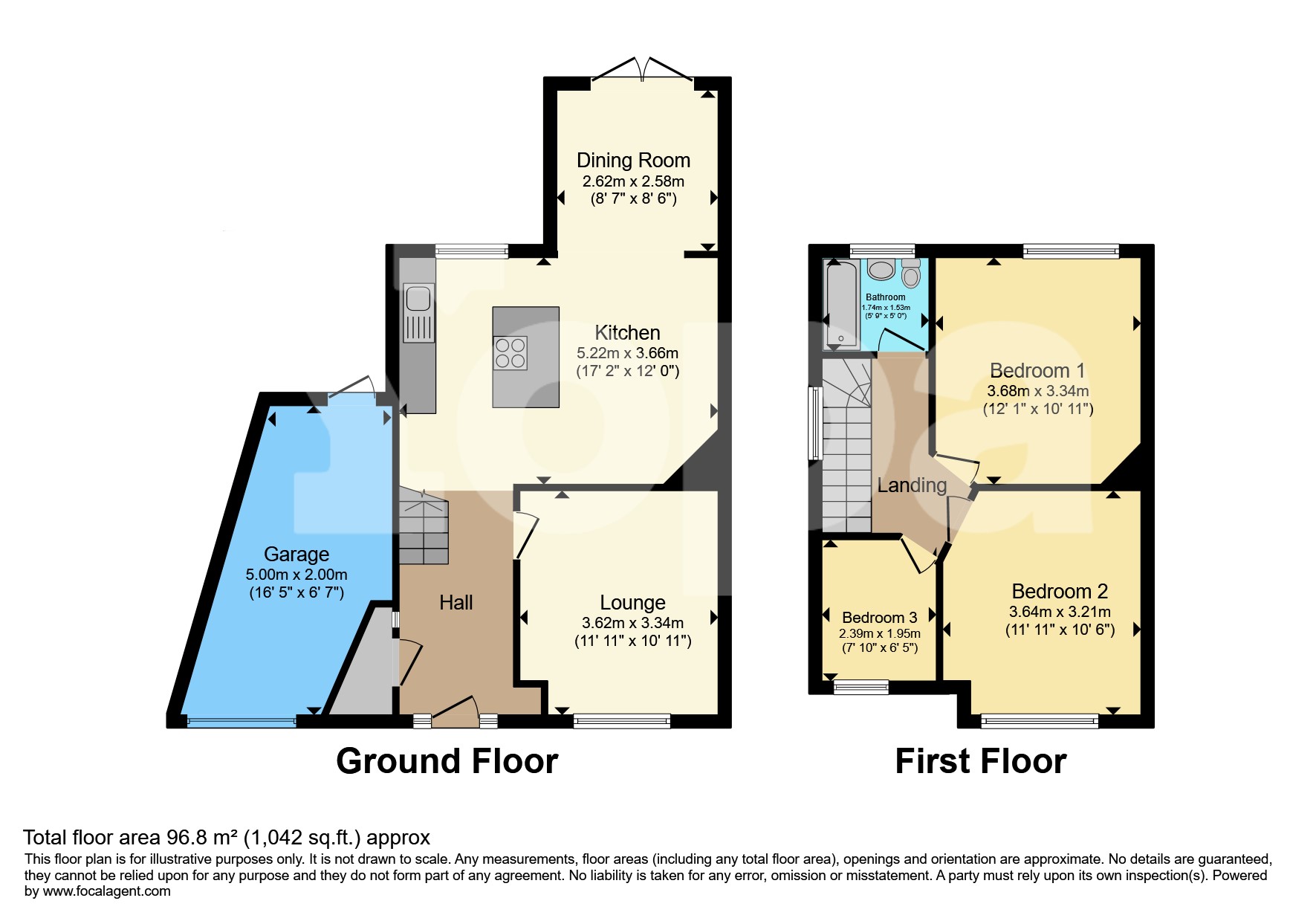 23, Arlington Close, Sidcup floorplan