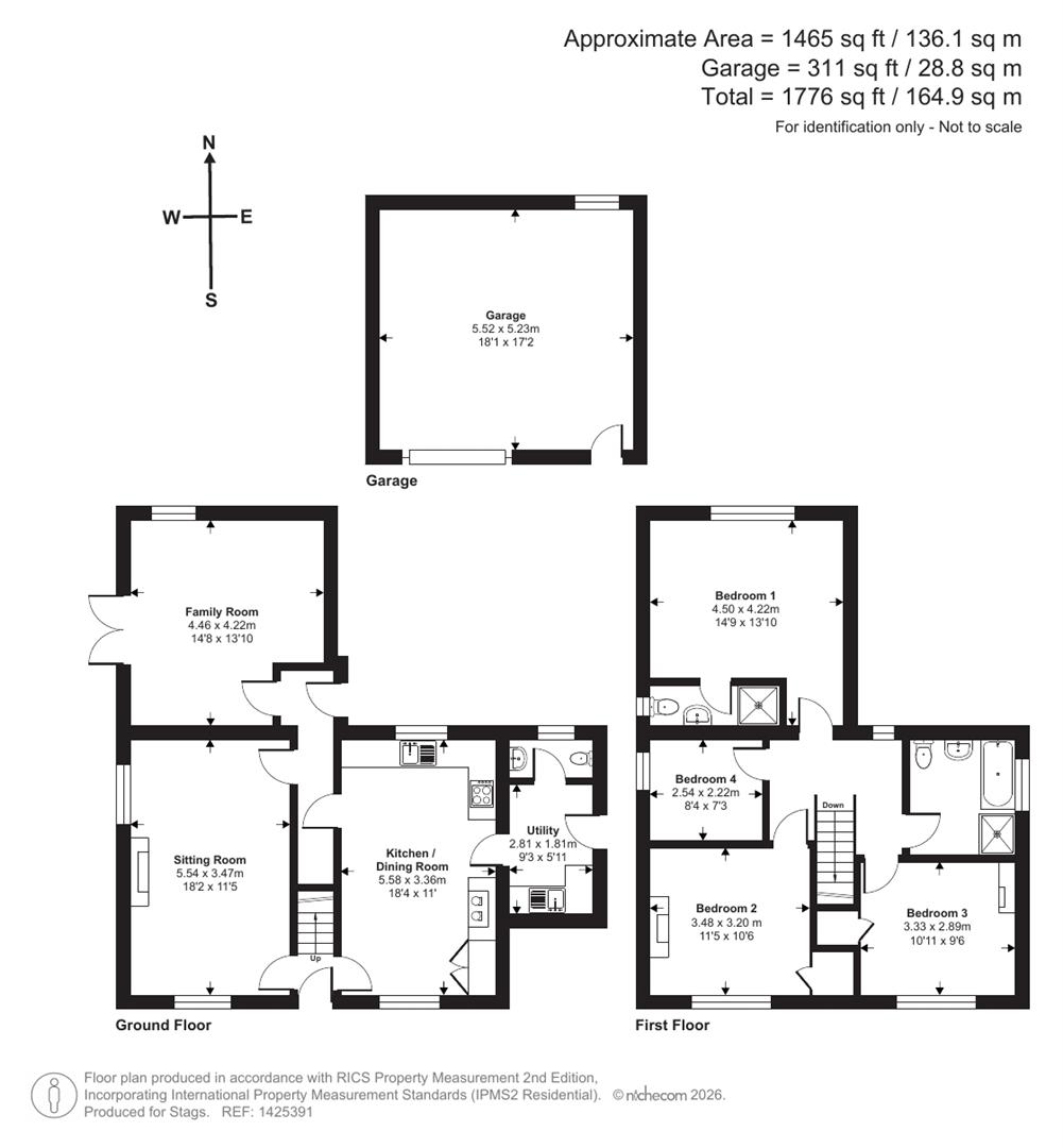 Yew Tree Cottage, Davids Lane, Ilminster floorplan