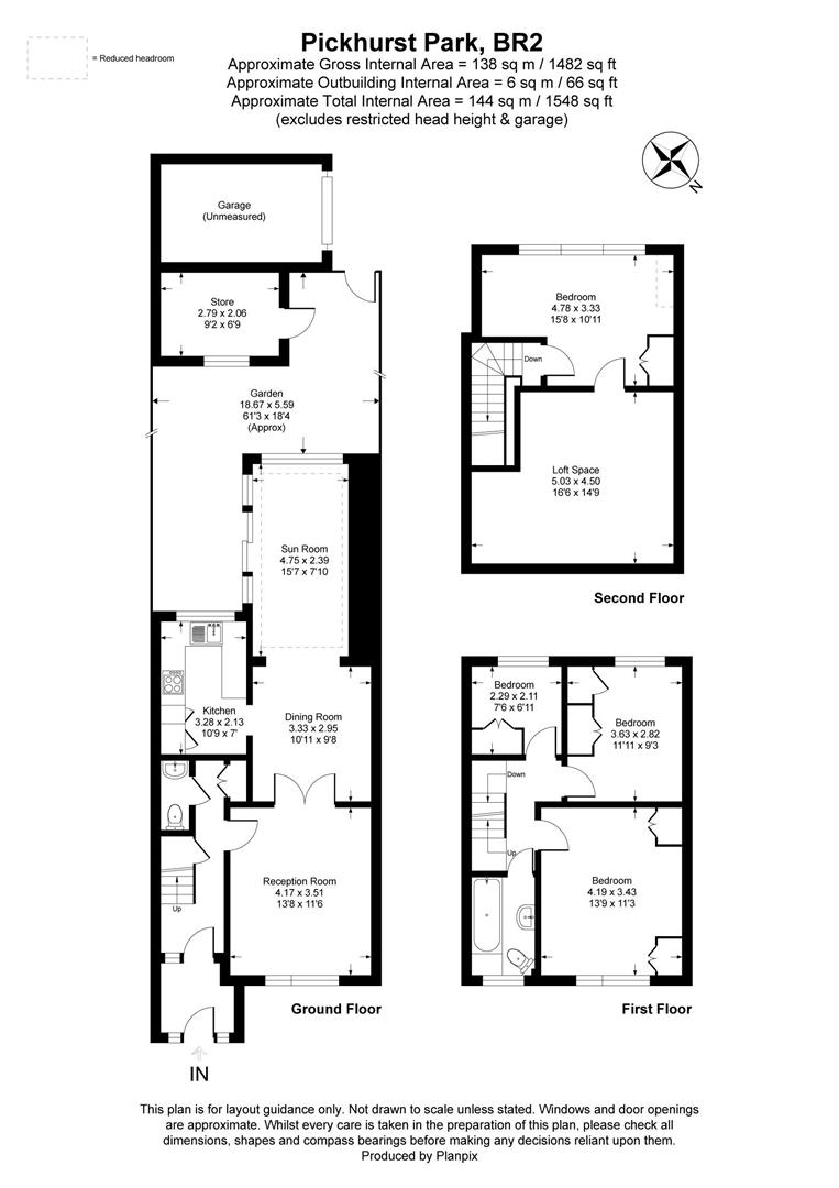 2a, Pickhurst Park, Kent floorplan