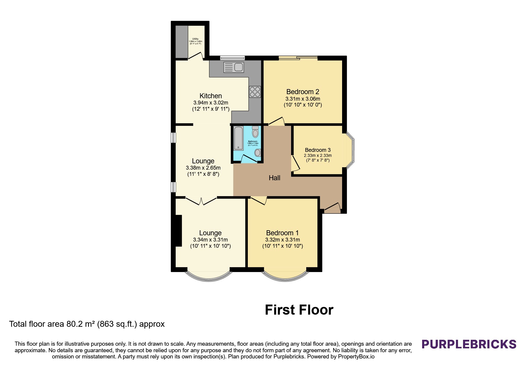 Penshannel, Neath floorplan
