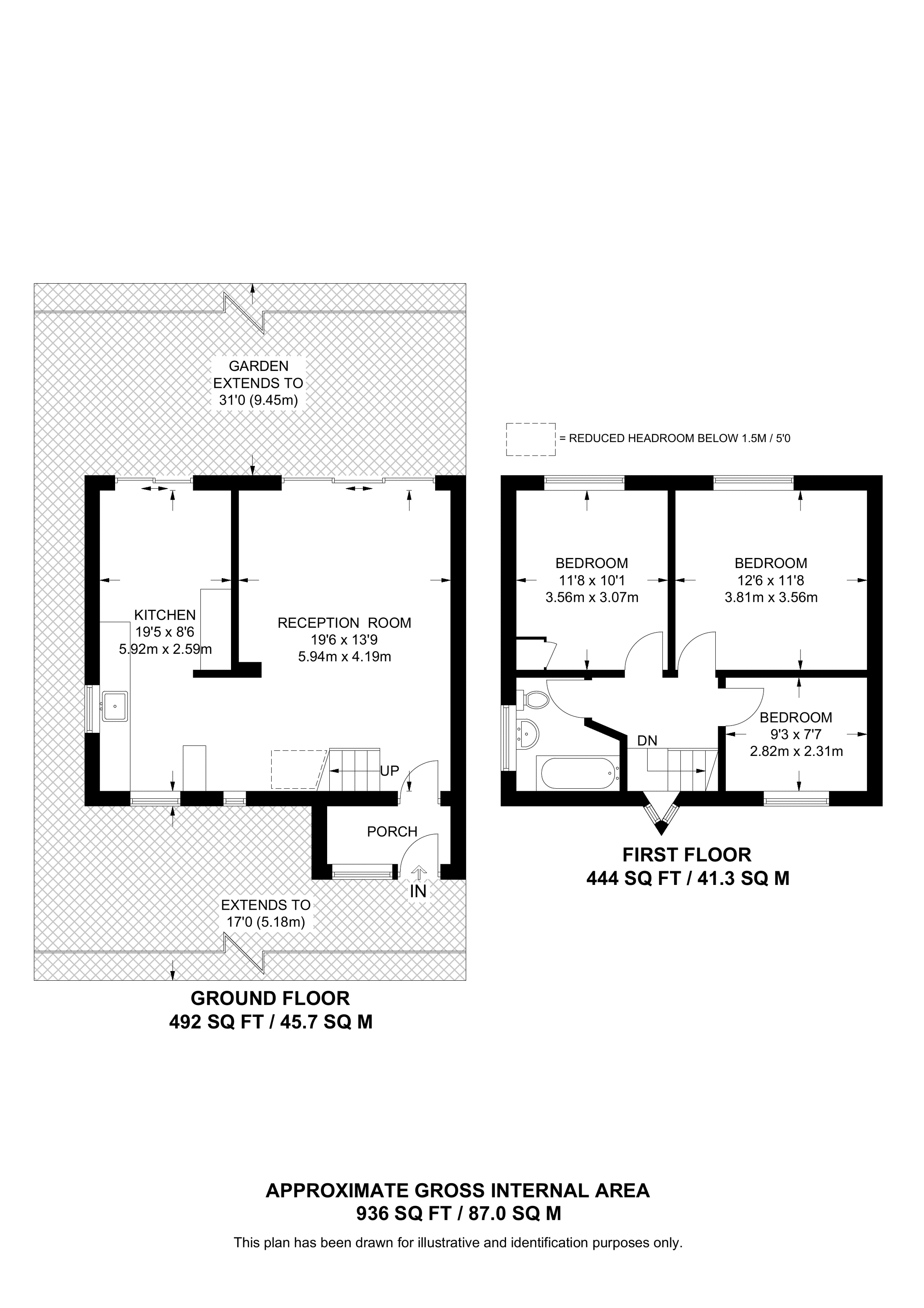 Antlers Hill, Chingford floorplan