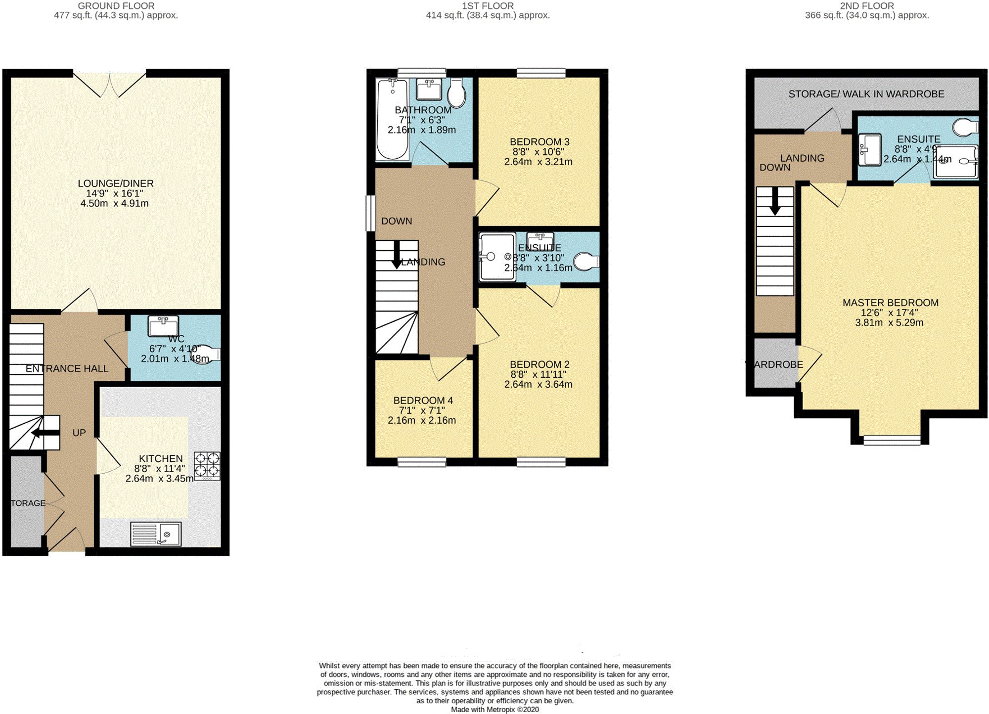 13 Landos Road, Manchester floorplan