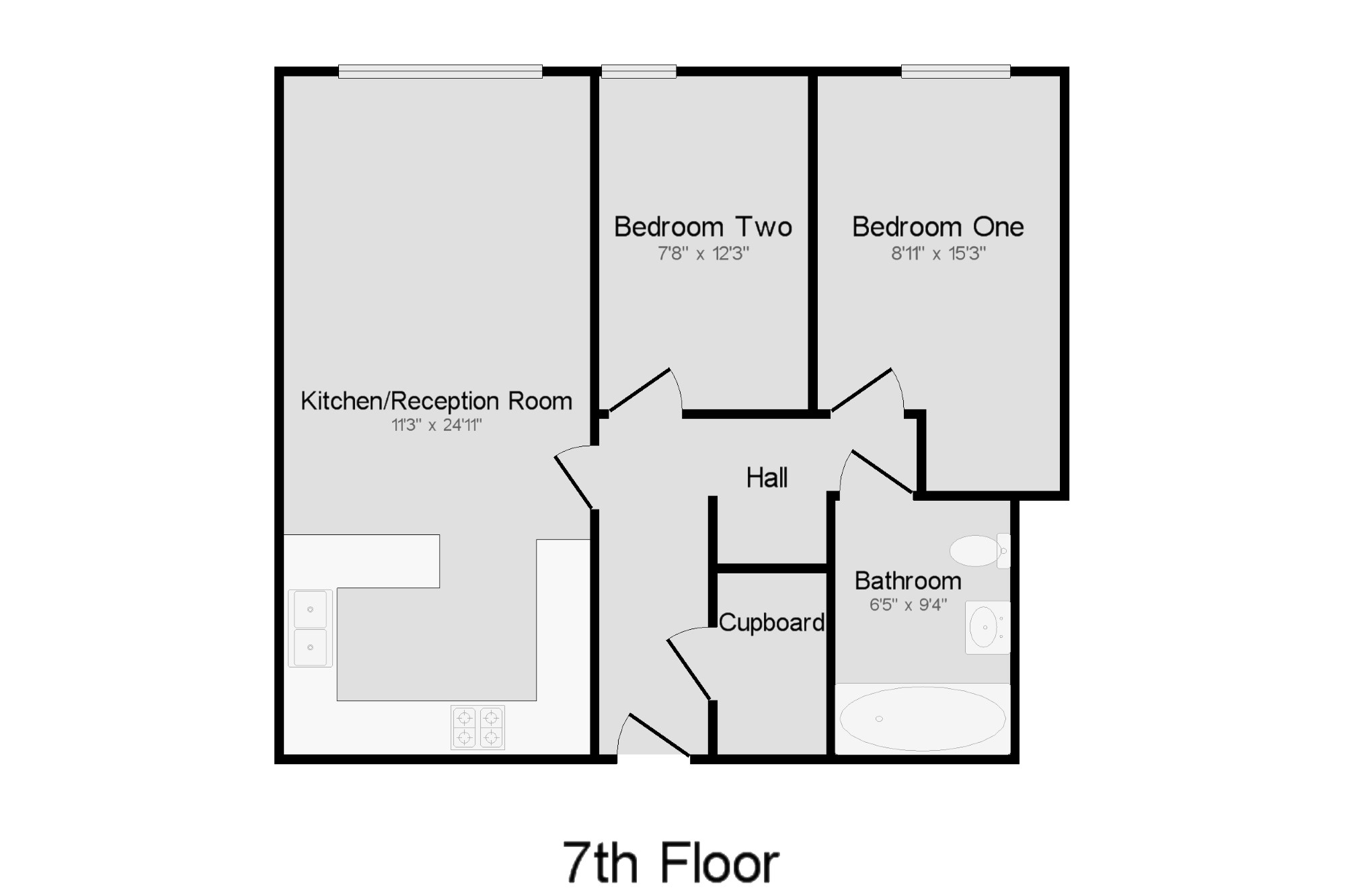2 Bedrooms Flat for sale in Saffron Central Square, Croydon CR0