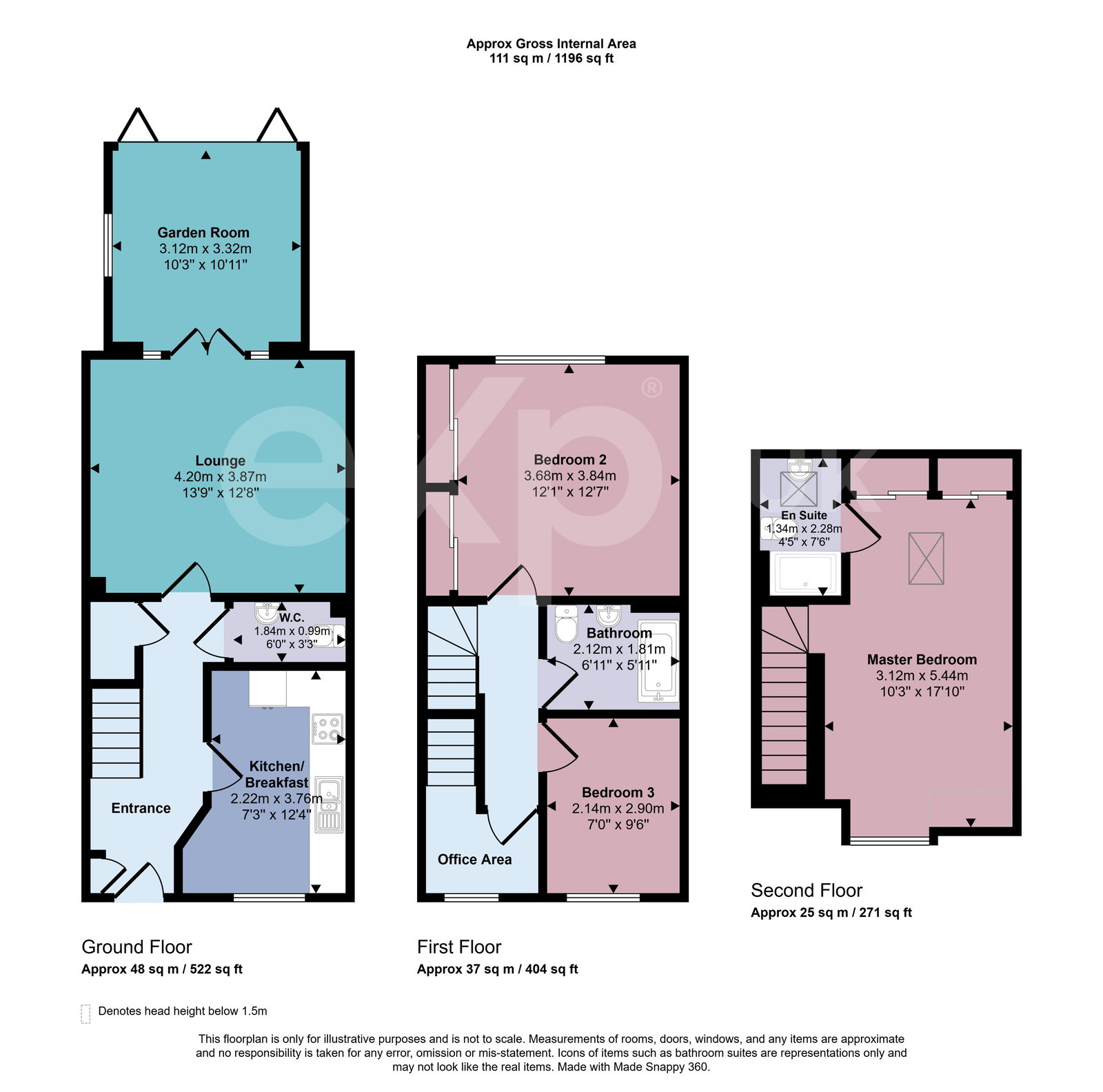 1, Lupin Way, Newton Abbot floorplan
