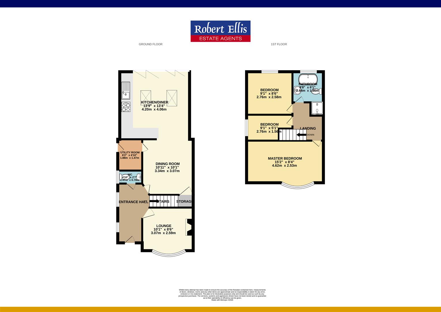 411, Tamworth Road, Nottingham floorplan