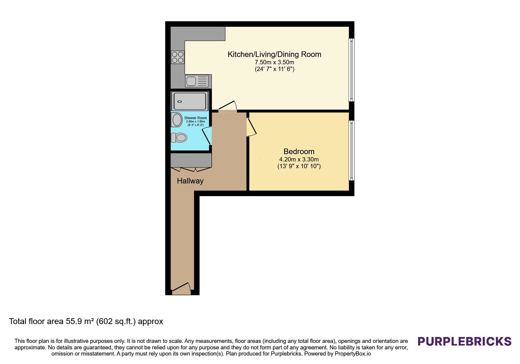 34 Biggin Street, Loughborough floorplan