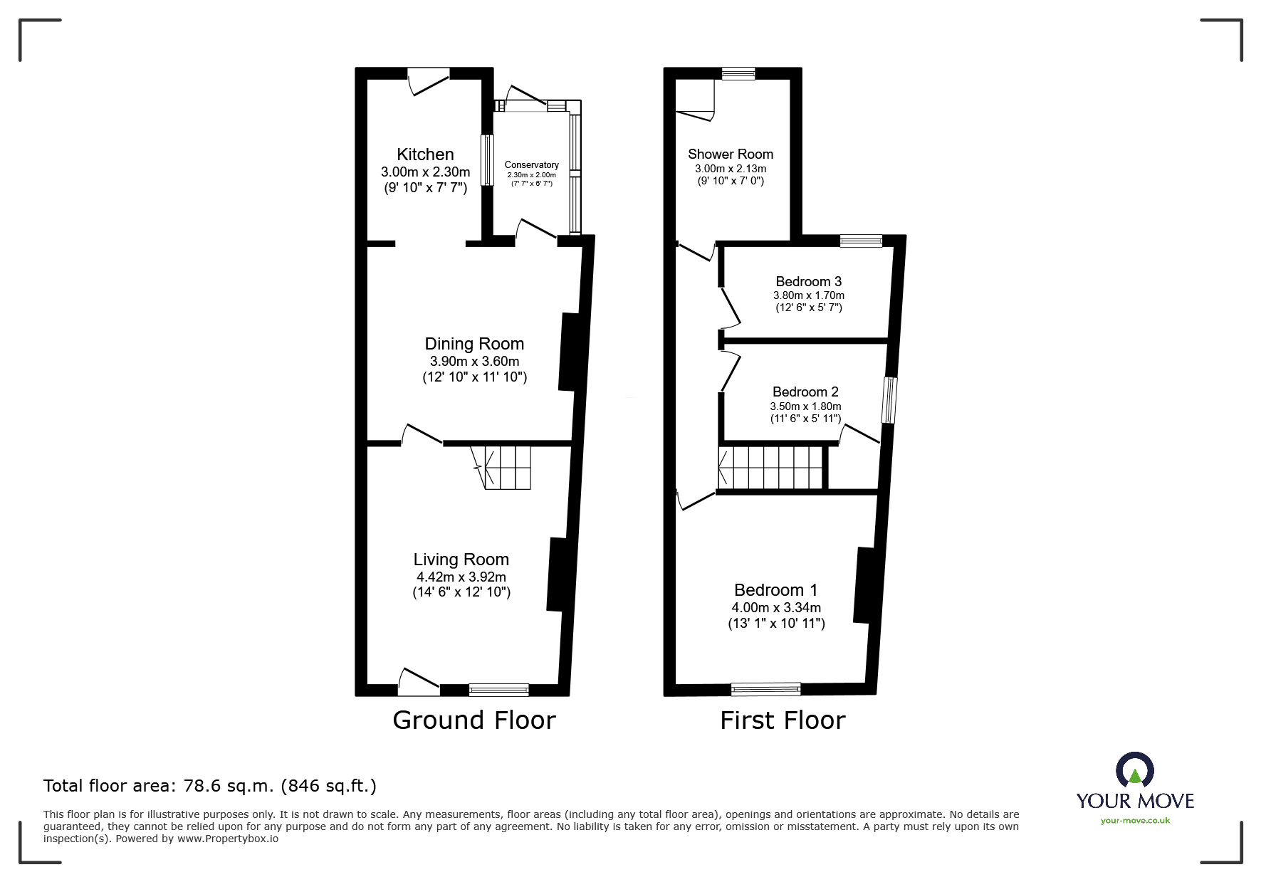 59, Buller Street, Derbyshire floorplan