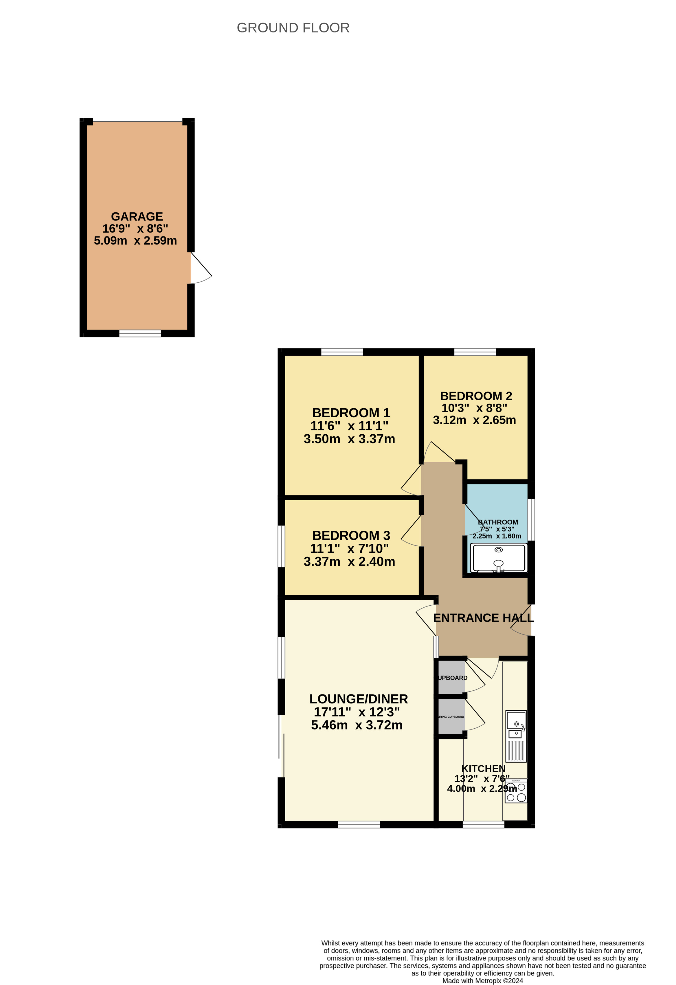 3 bed bungalow for sale in Sheffield Road, Wymondham, Norfolk NR18