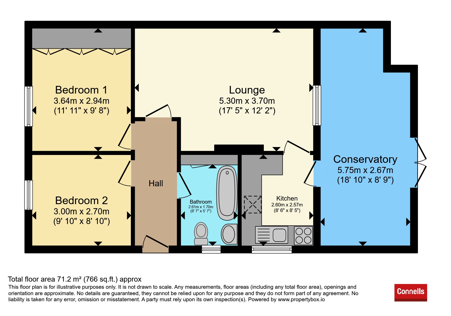 72, Shalford Road, Braintree floorplan