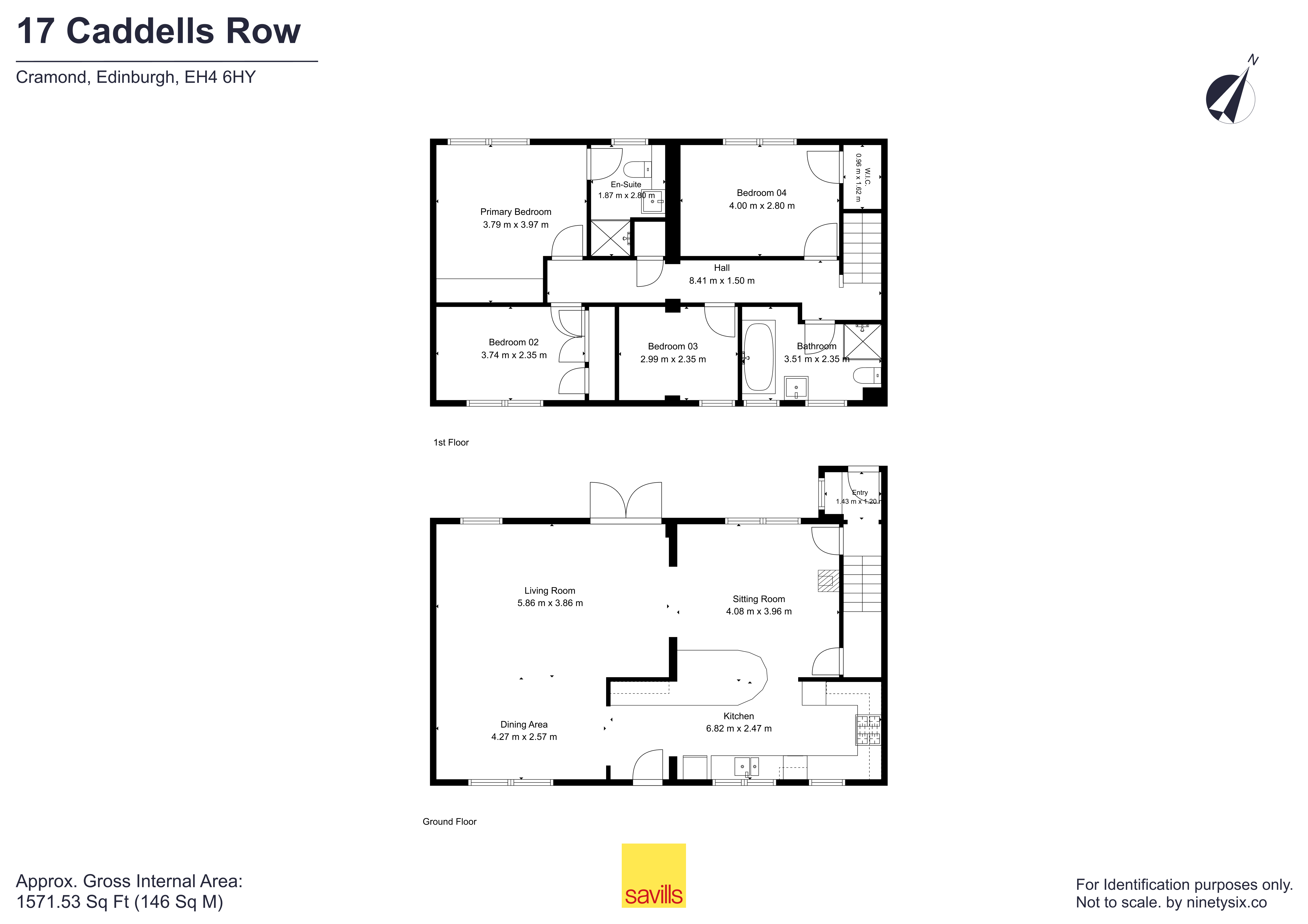 17, Caddells Row, Edinburgh floorplan