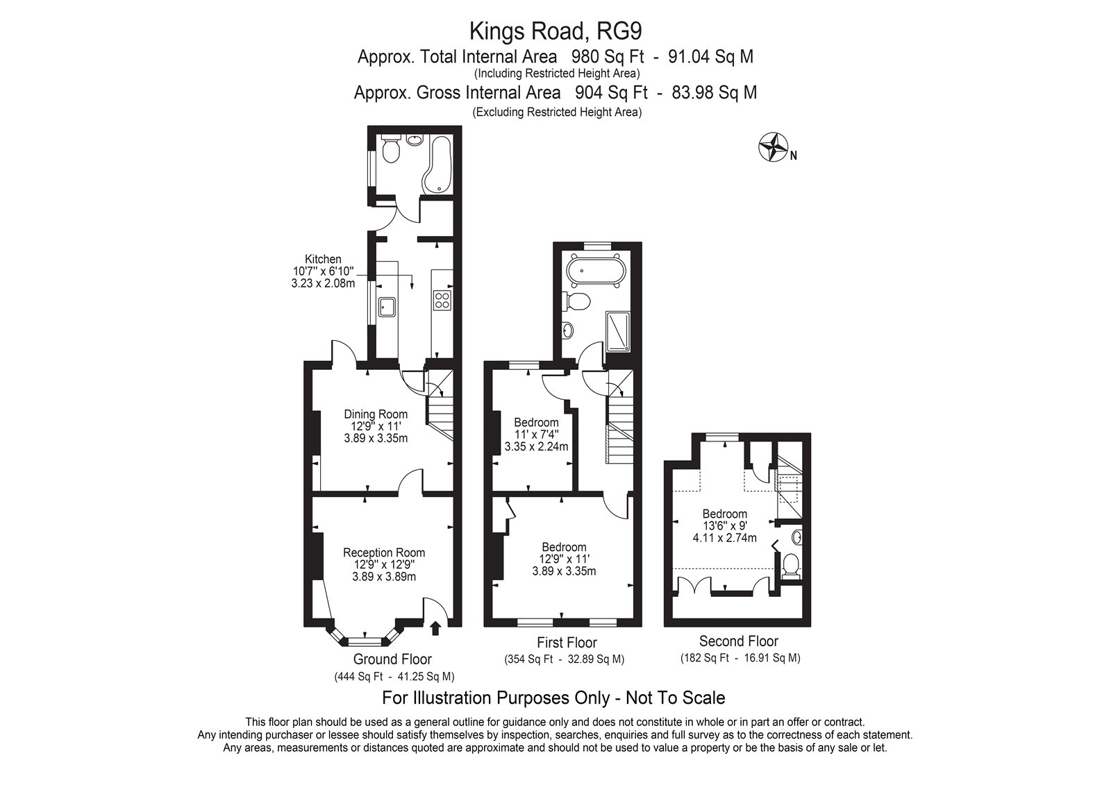 31, Kings Road, Oxfordshire floorplan