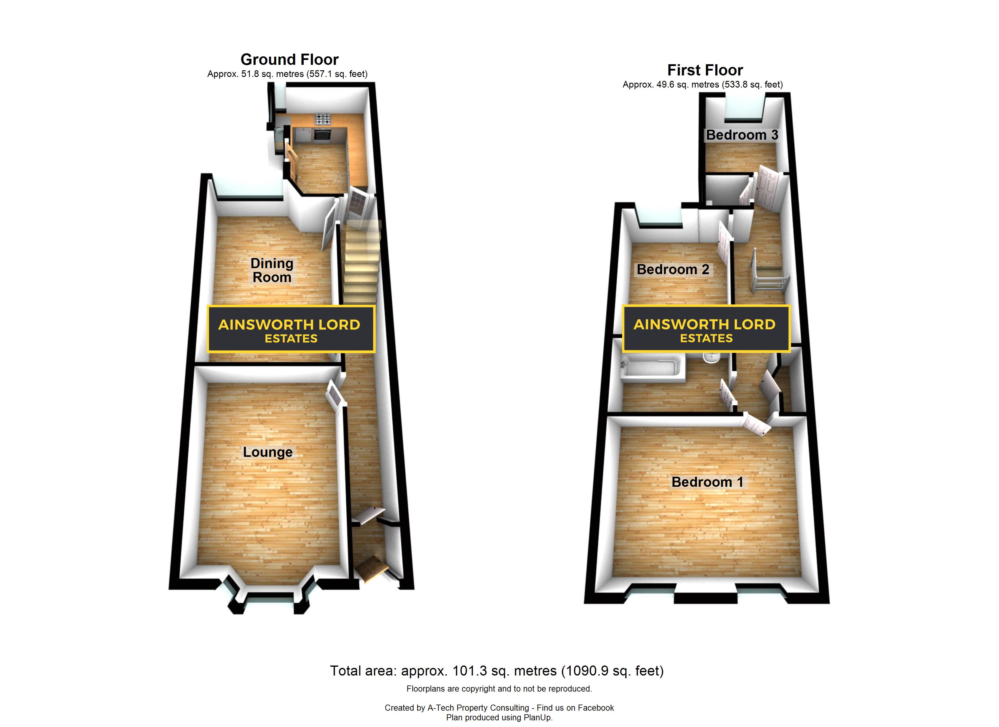 3 bed terraced house for sale in Earnsdale Road, Sunnyhurst, Darwen BB3