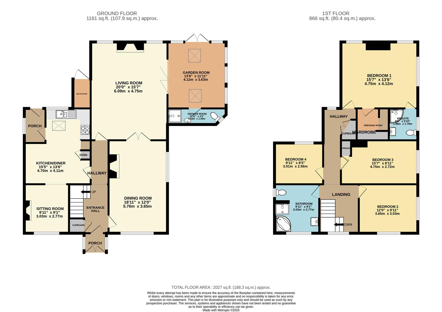 White Cottage, 83, Park Drive, Doncaster floorplan