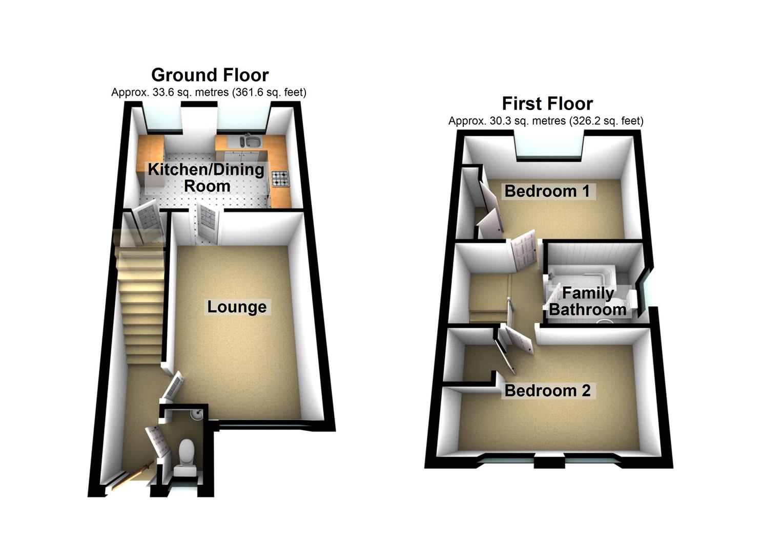 2 Bedrooms Semi-detached house for sale in Factory Street, Shepshed, Loughborough LE12