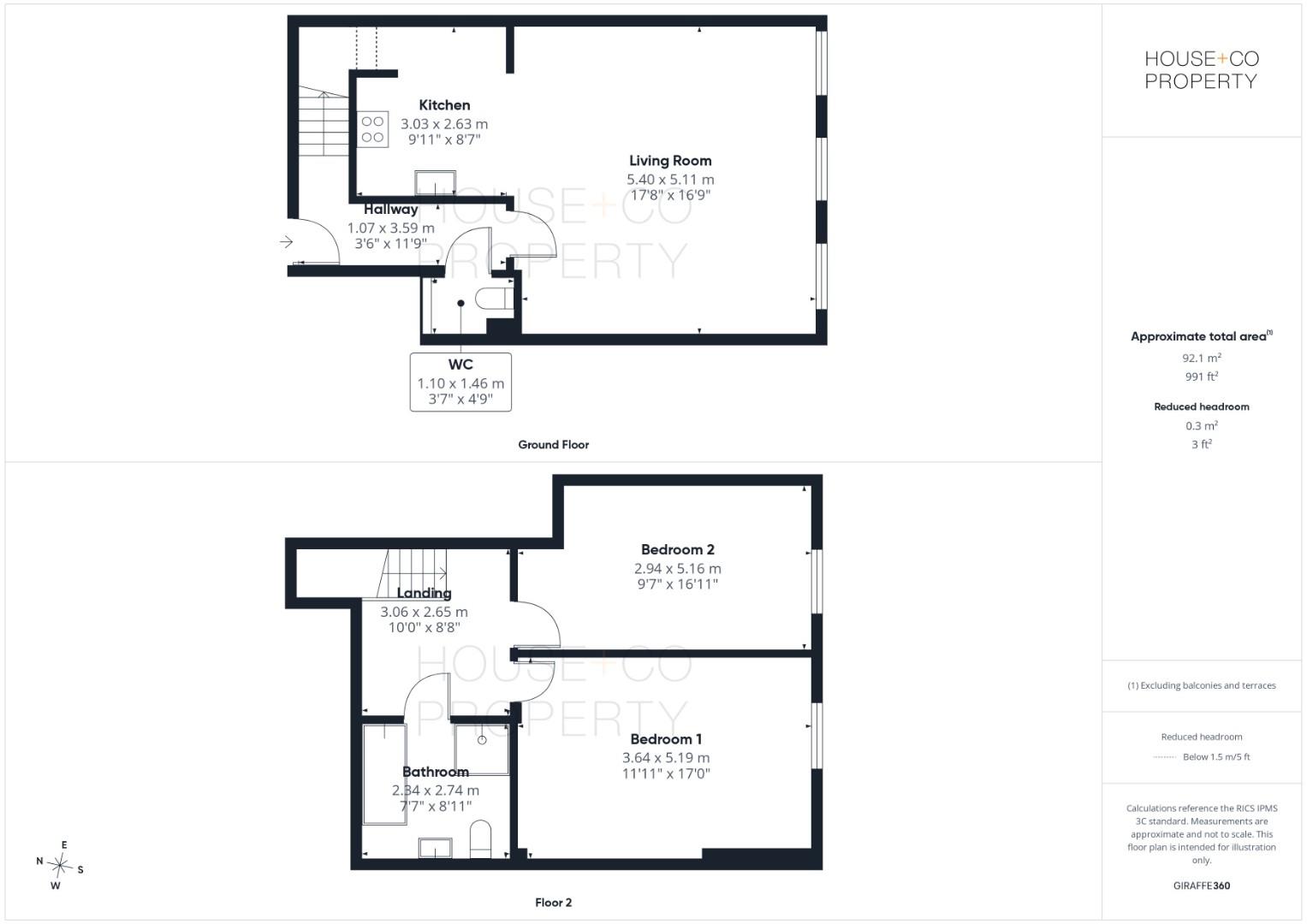 Flat 4, 211, Church Road, Bristol floorplan