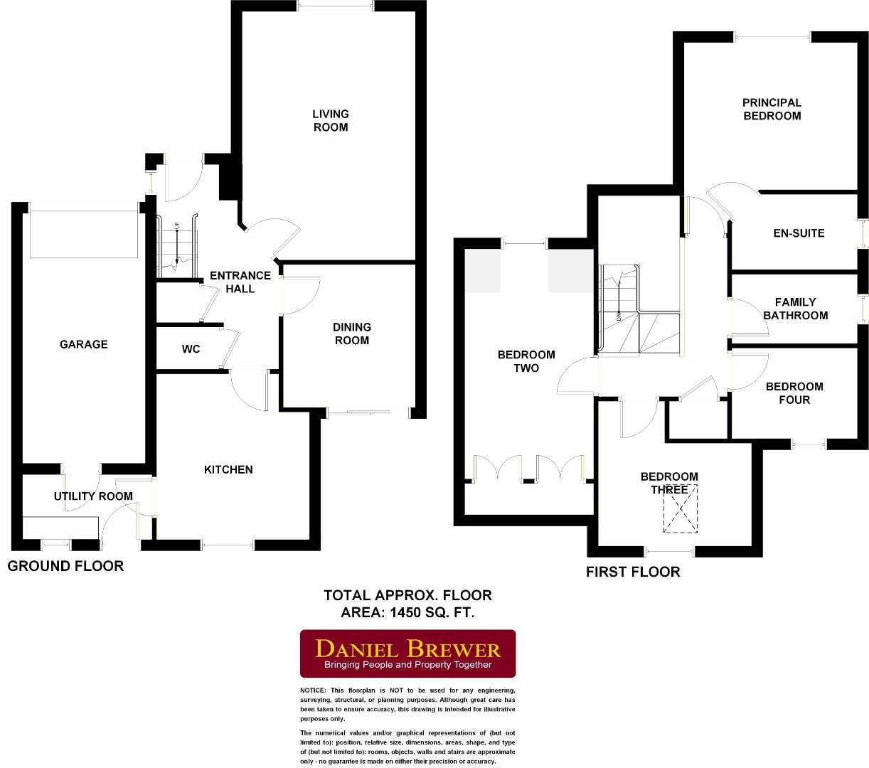 21, Nursery Rise, Dunmow floorplan