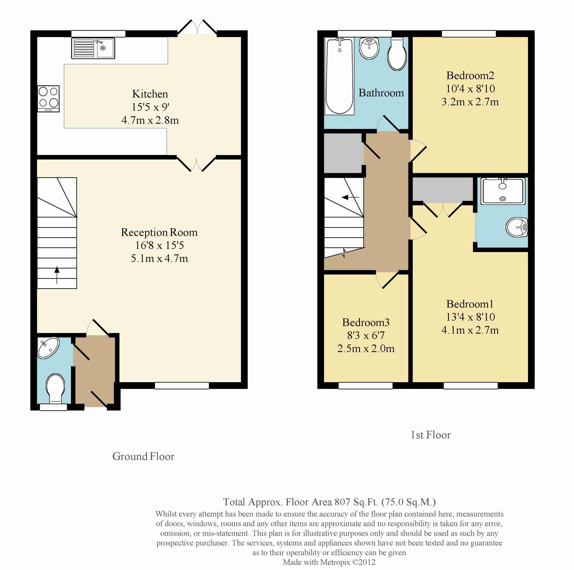 8 Manor Crescent, Epsom floorplan