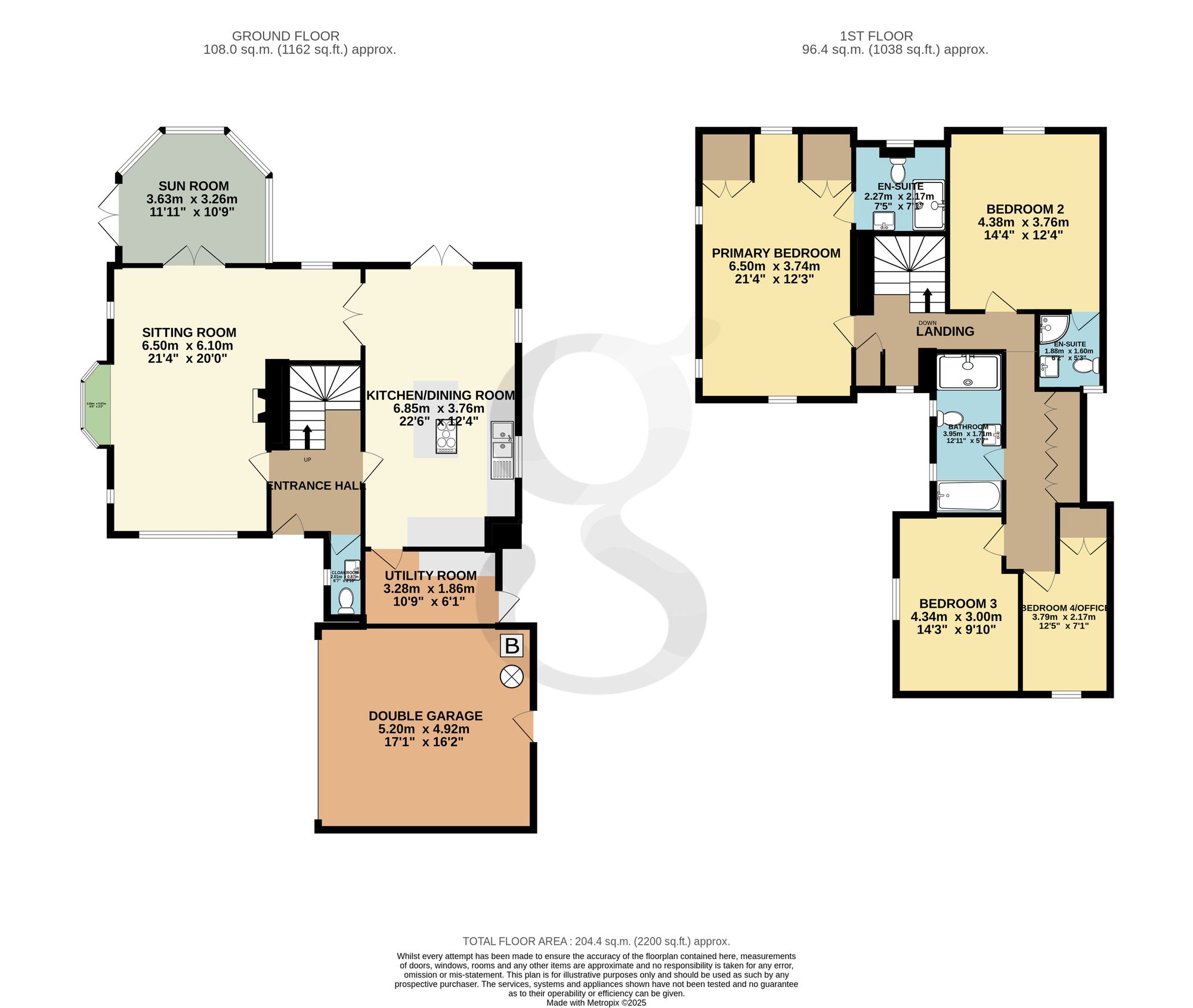 Hazy View La Route Du Petit Port, Jersey floorplan