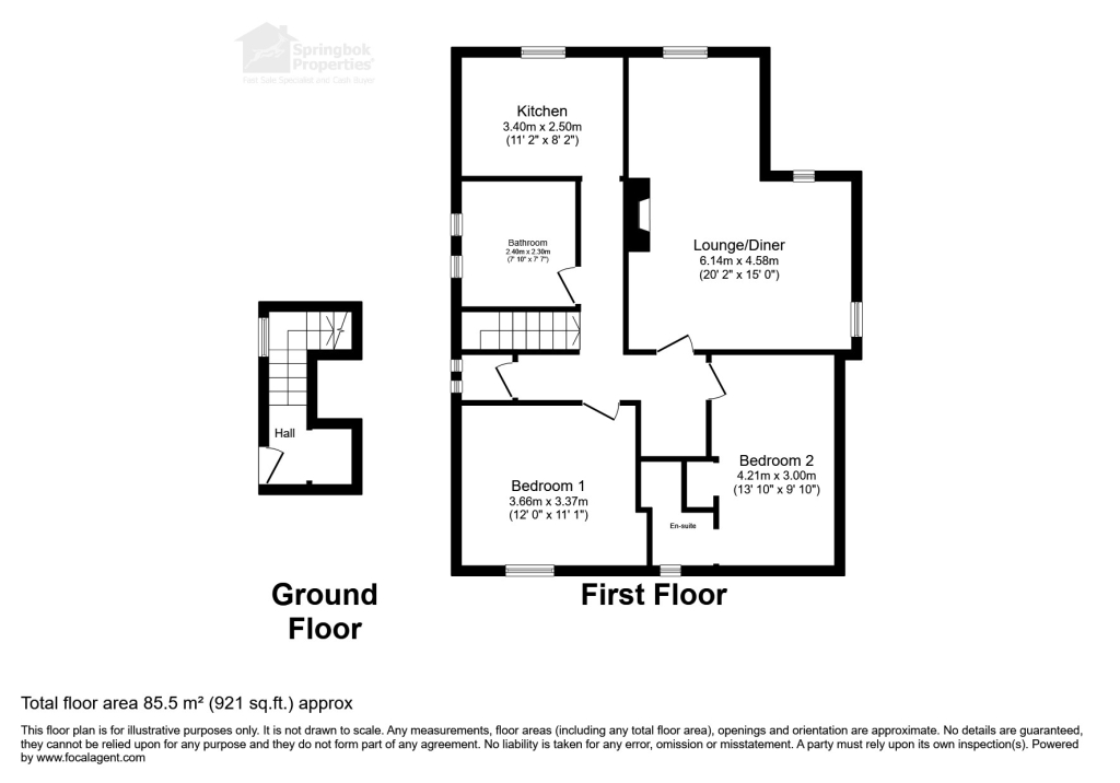 19a, St Albans Crescent, Bournemouth floorplan