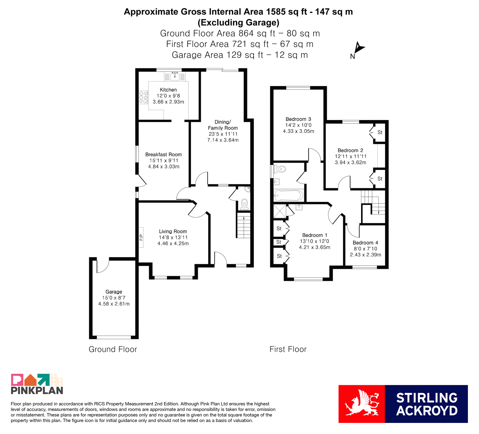 26, Fordbridge Road, Surrey floorplan