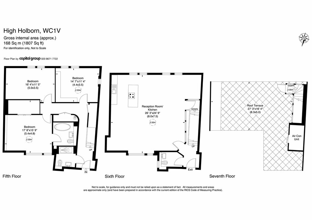 High Holborn, London WC1V, 3 bedroom flat for sale 60176252 PrimeLocation