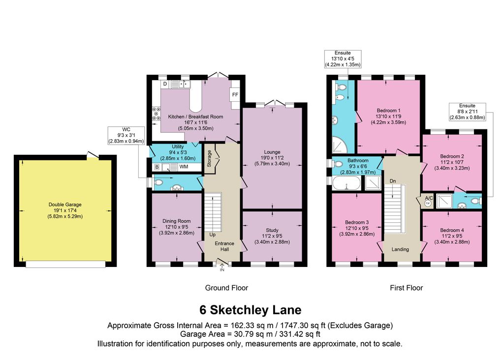 Sketchley Lane, Burbage, Hinckley LE10, 4 bedroom detached house for