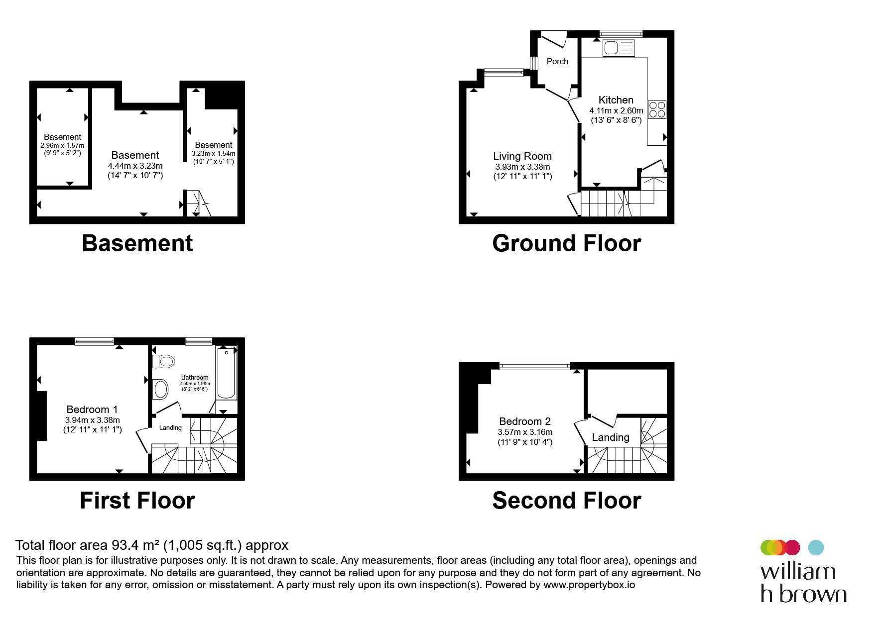 104, Bayswater Place, Leeds floorplan