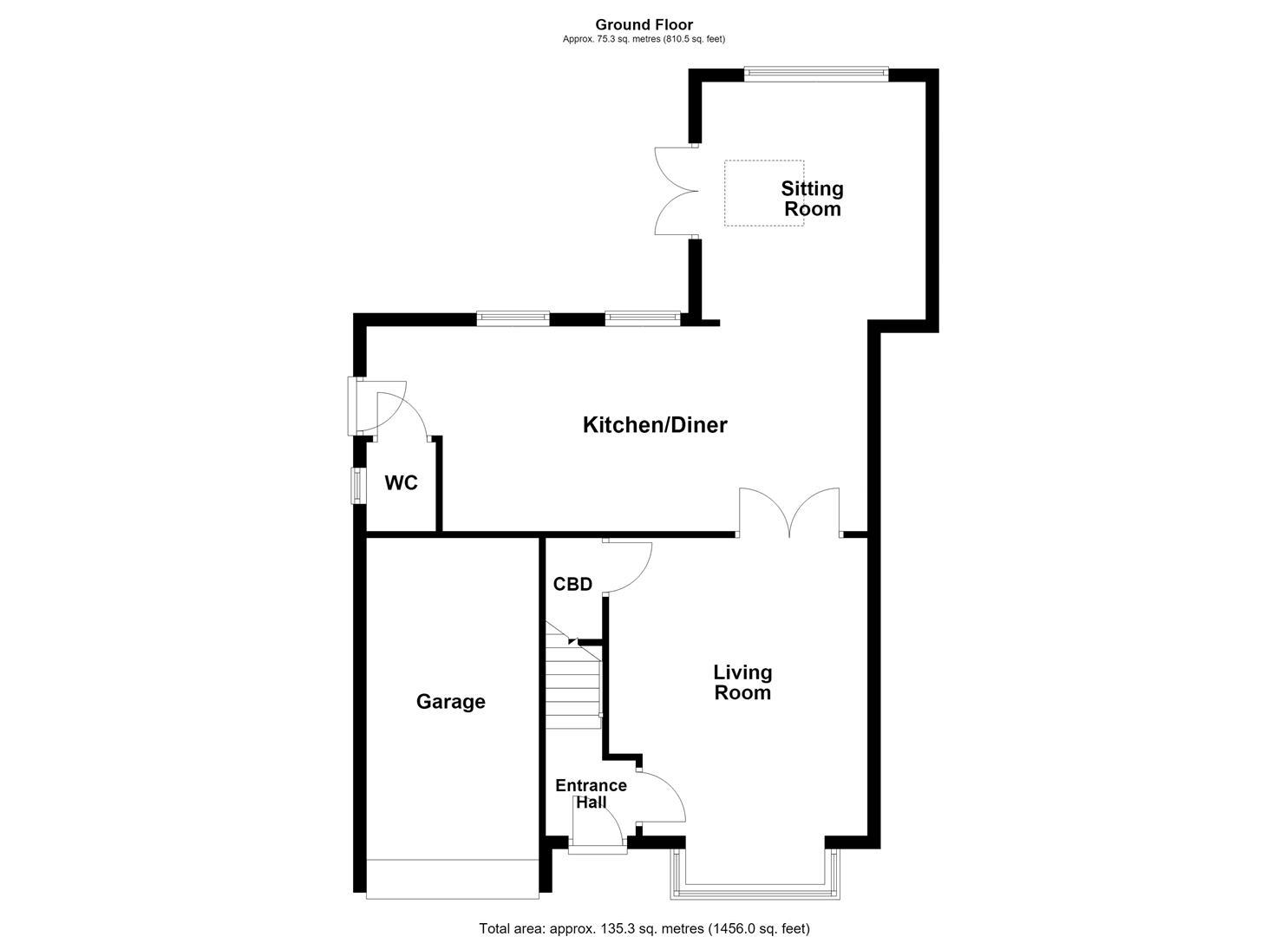 3, Helmsley Road, Wakefield floorplan