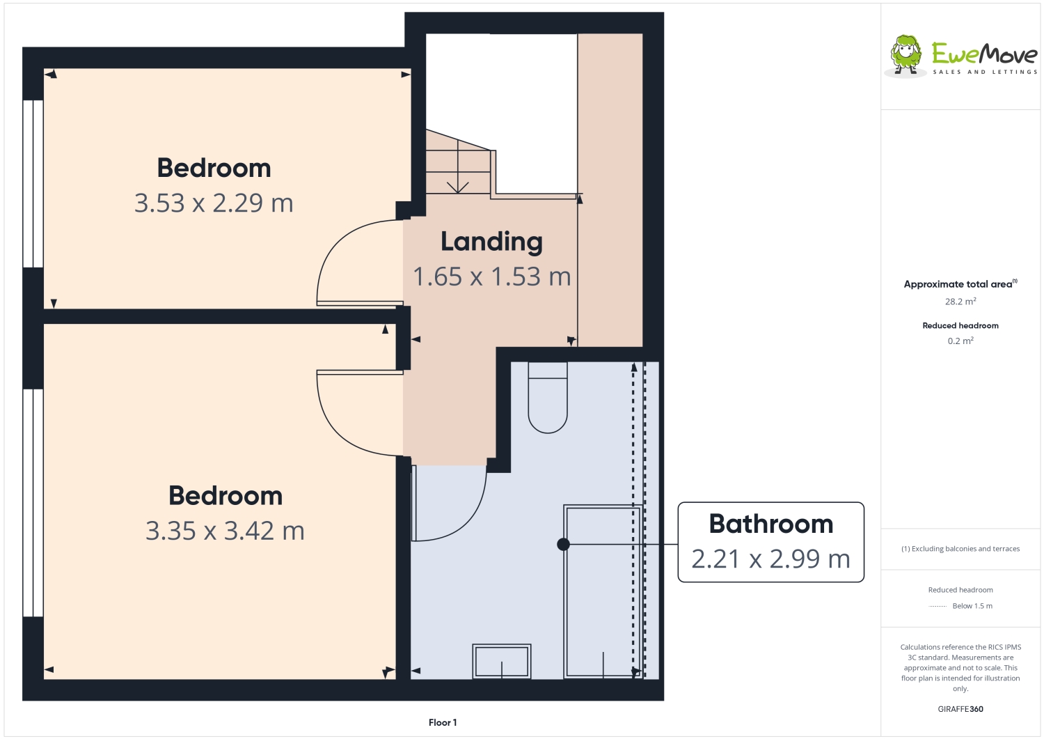 7, Pennine Close, York floorplan