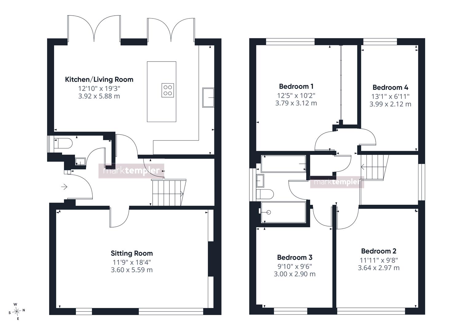 22, Turner Way, Clevedon floorplan