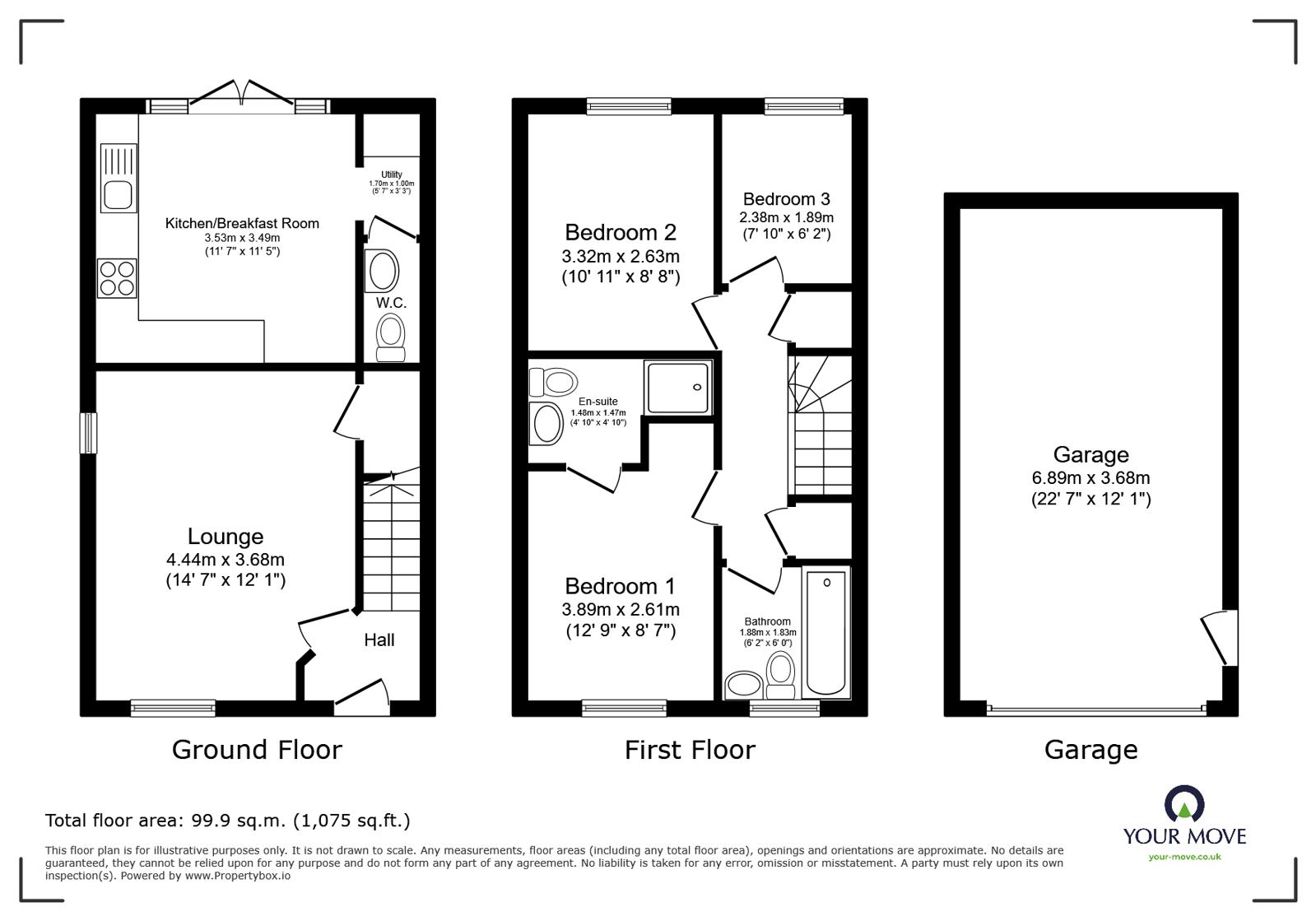 2, Old Farm Lane, Leicester floorplan